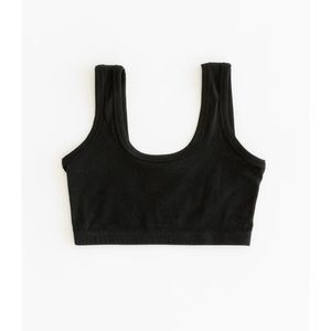 ARQ full coverage bra good used condition black size small